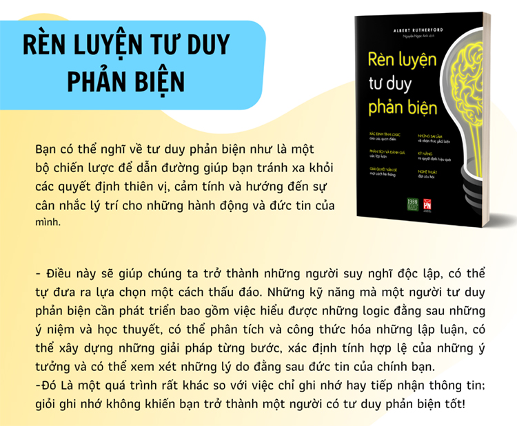 Rèn Luyện Tư Duy Phản Biện