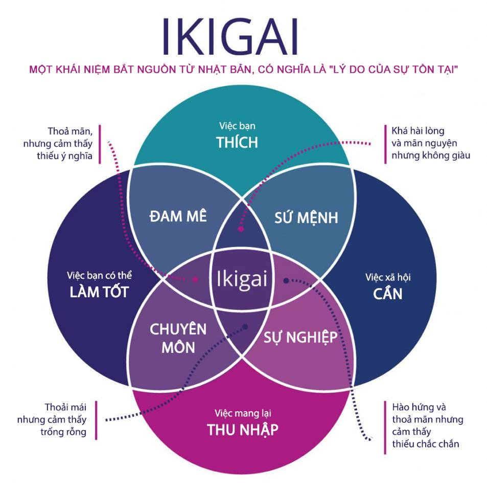 Ikigai - Bí Mật Sống Trường Thọ Và Hạnh Phúc Của Người Nhật