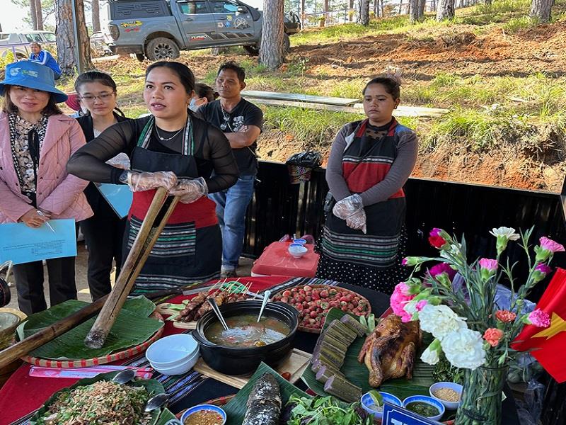 ẩm thực khu du lịch langbiang