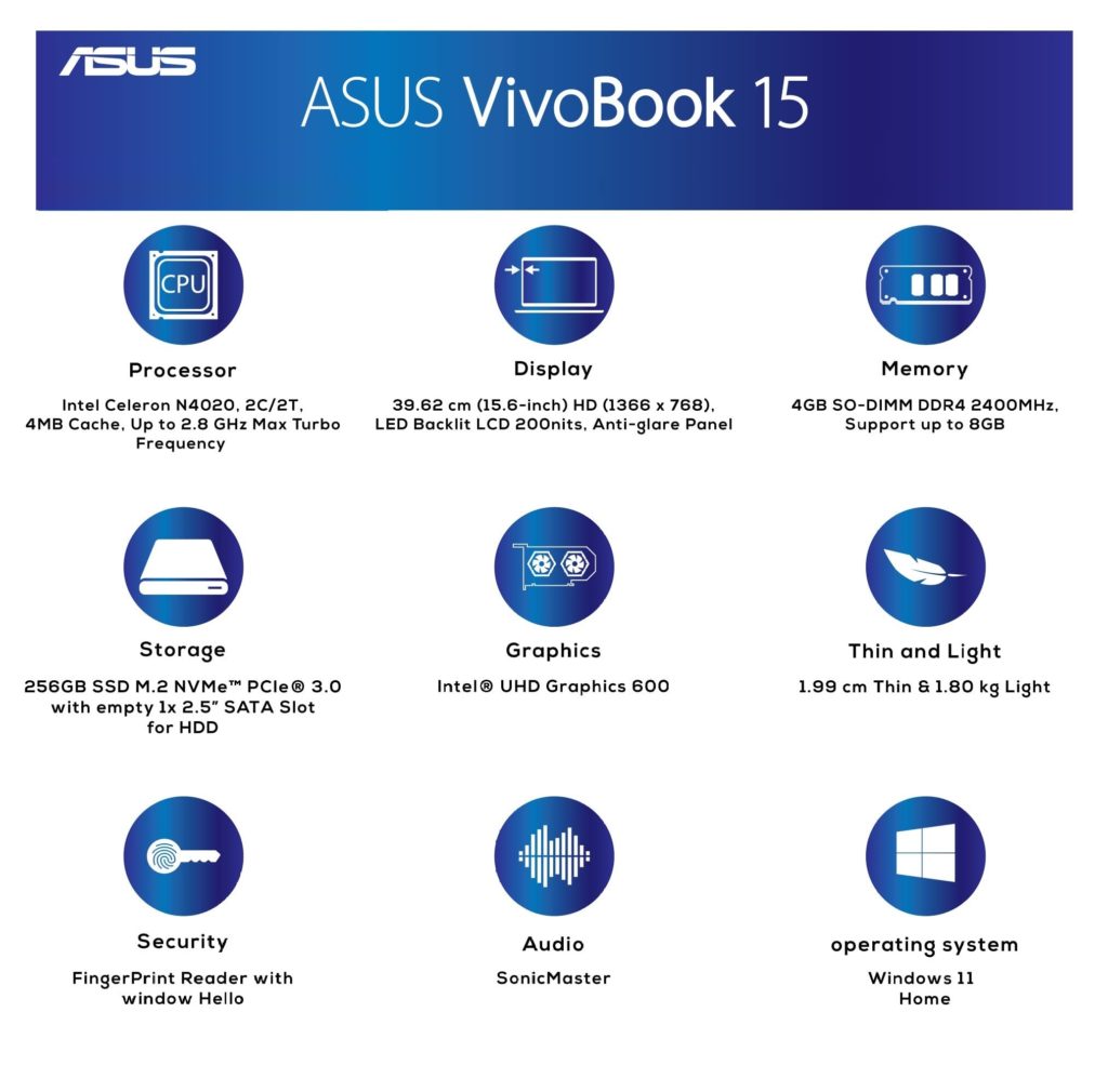 asus vivobook comparation