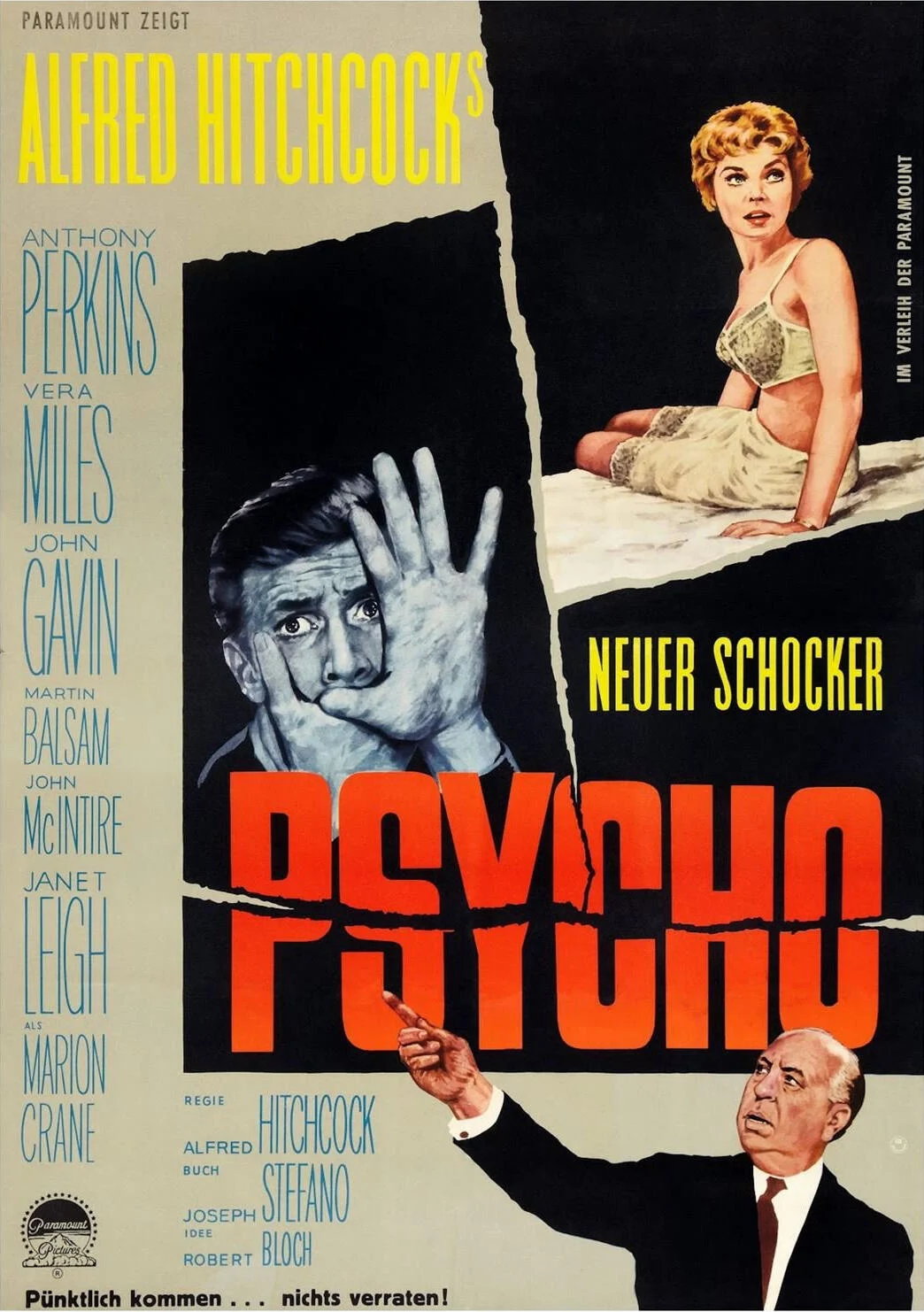 phim kinh dị hay: psycho